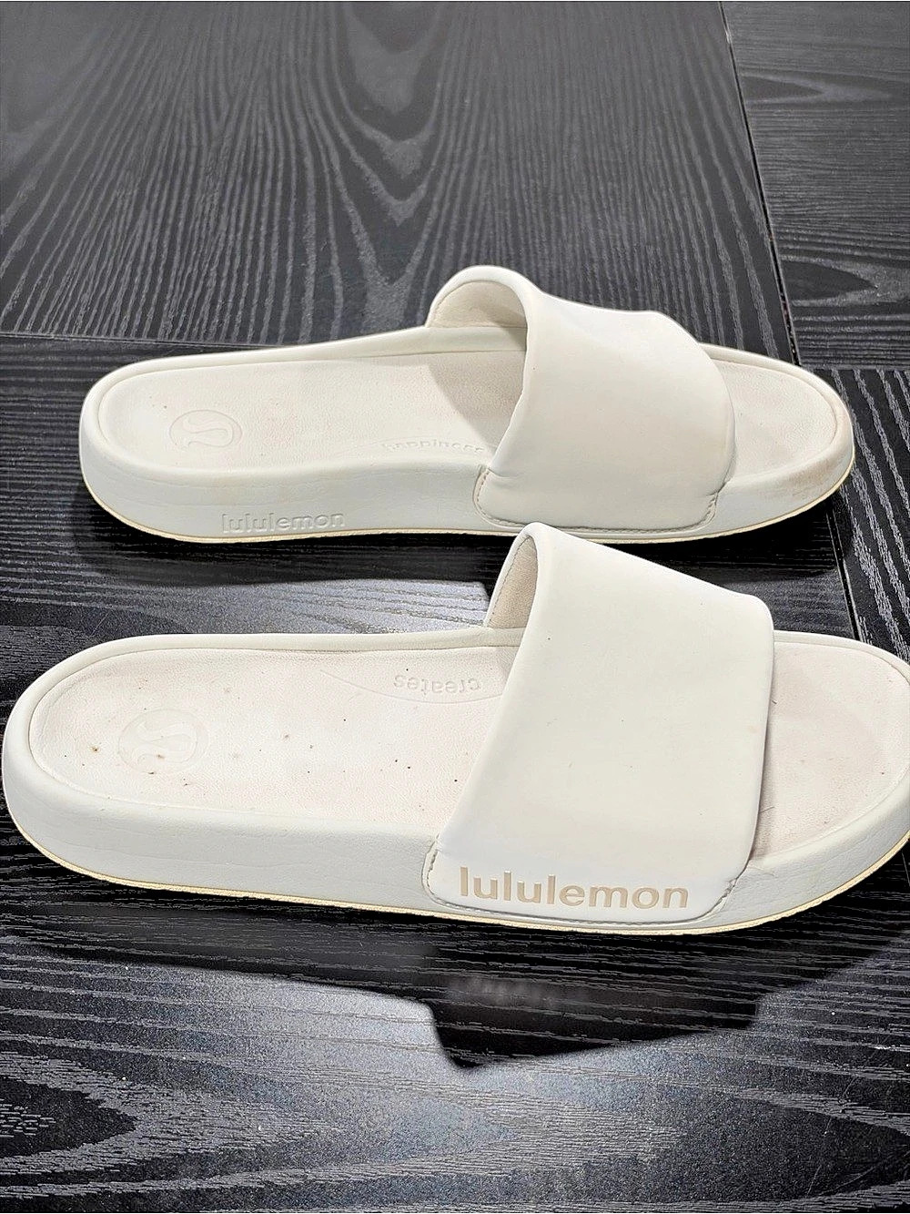 lululemon Restfeel Slide White Slides US 9